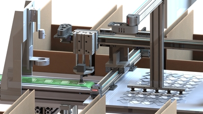 末端产品分箱机