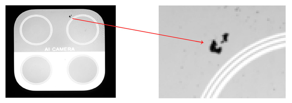 手机镜片外观瑕疵机器视觉检测方案-机器视觉_视觉检测设备_3D视觉_缺陷检测